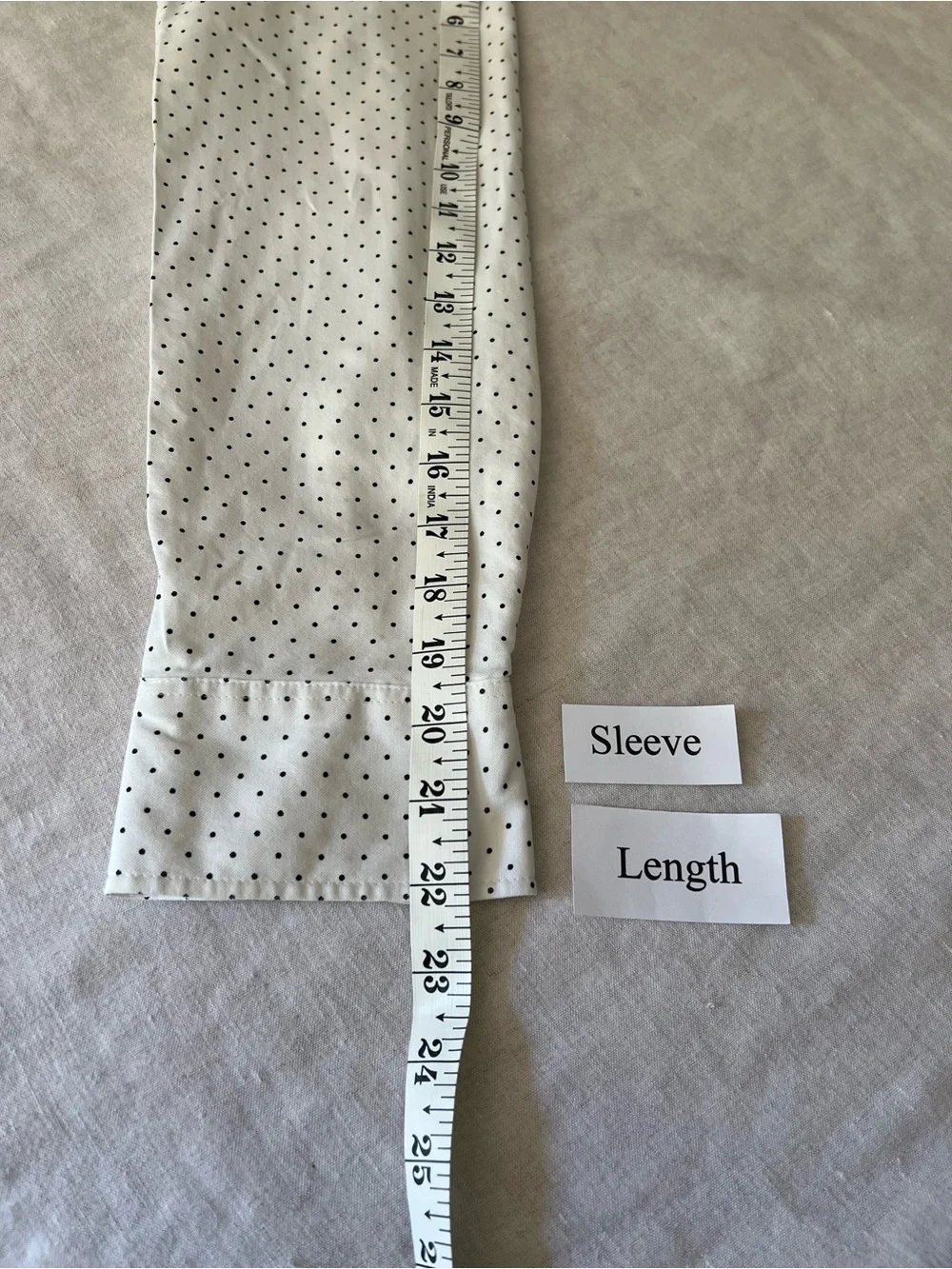J Crew Women’s “Boy Shirt” Button Down Micro Polka Dot White/Bkack Dot 10